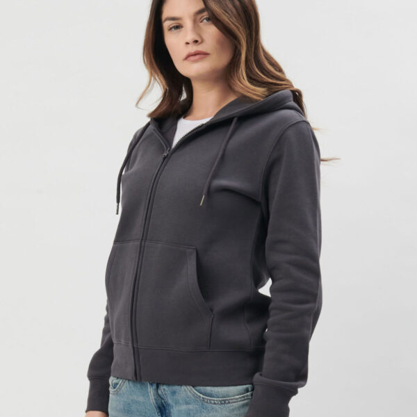 Zip cappuccio donna